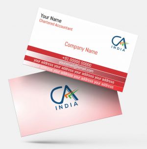 chartered accountant ca visiting card design online for free samples with guidelines format & background, online free, best business card