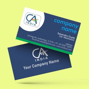2024 Top 100 Chartered Accountants Unique Visiting card designs
