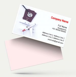 travel agent agency business card templates free download car tour travels visiting card design images sample formats with airplane and passport