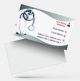 doctor Clinic visiting card design psd png sample image template maker online free background download Clinic, Name Gray color Name