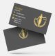 Best creative advocate/lawyer online business visiting card template with background image and sample design free download Royal Design for Advocate