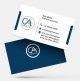 Chartered Accountants ca visiting card format design sample firm guidelines  images