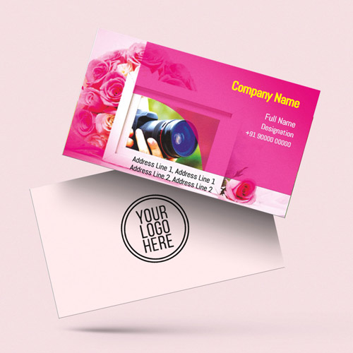 photography visiting card background